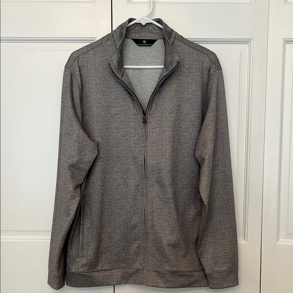 NWT Hart Schaffner Marx plaid Full-Zip Jacket